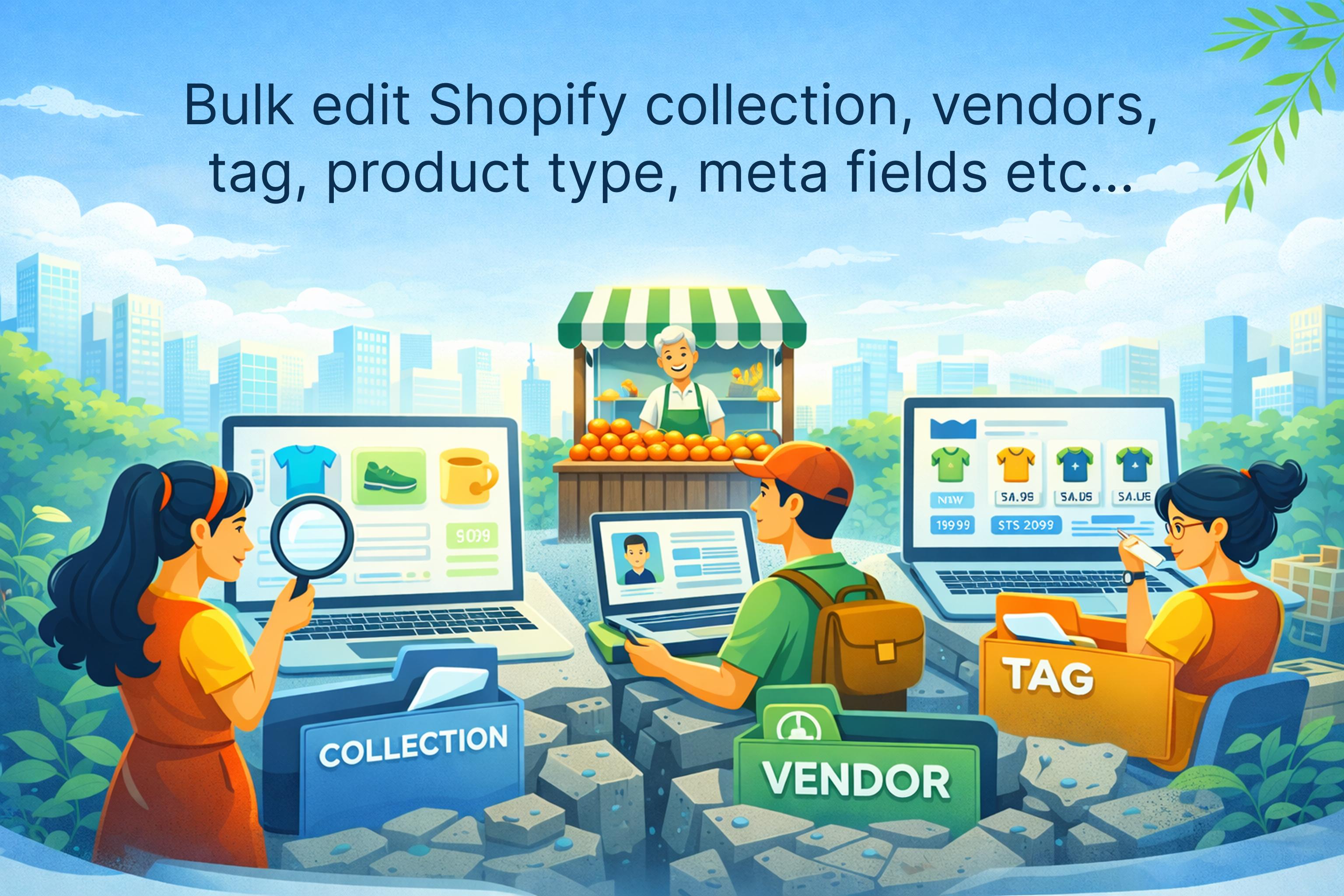 How to Edit Shopify Products by Collection, Vendor, or Tag