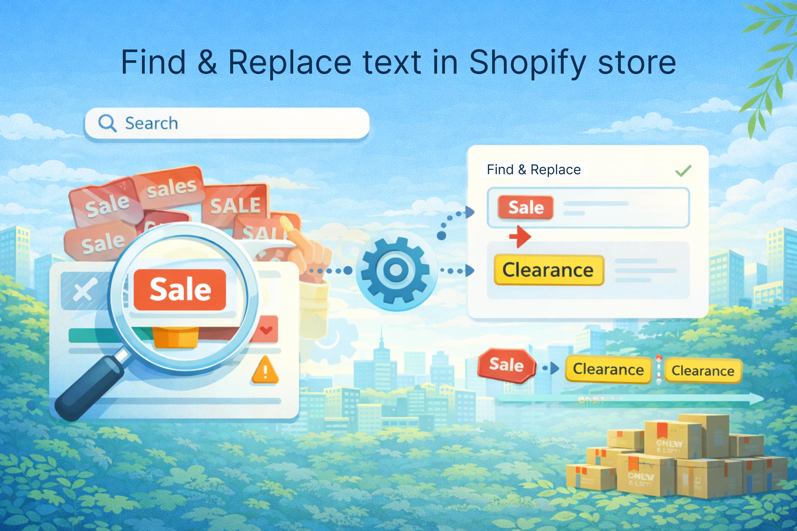 How to Find and Replace Tags in Shopify